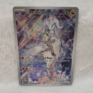 Pokemon Basic N's Reshiram, 167/159